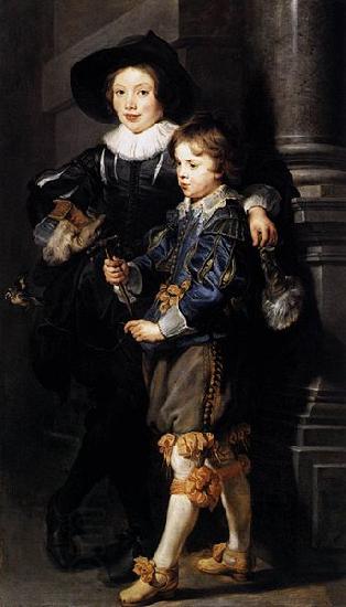 Peter Paul Rubens Albert and Nicolaas Rubens oil painting picture